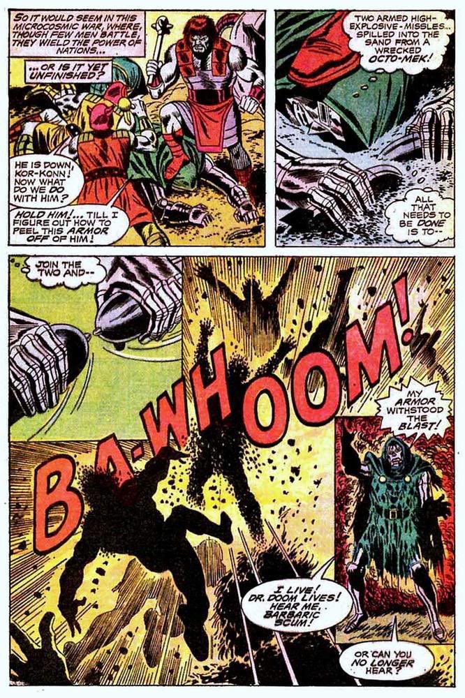 LoreVaultHQ's tweet image. Doom&apos;s armor isn&apos;t just for show! It&apos;s a technological marvel, granting him superhuman strength, energy projection, and more. Let&apos;s explore the tech behind the mask. ⚡️🛡️ #DoomTech