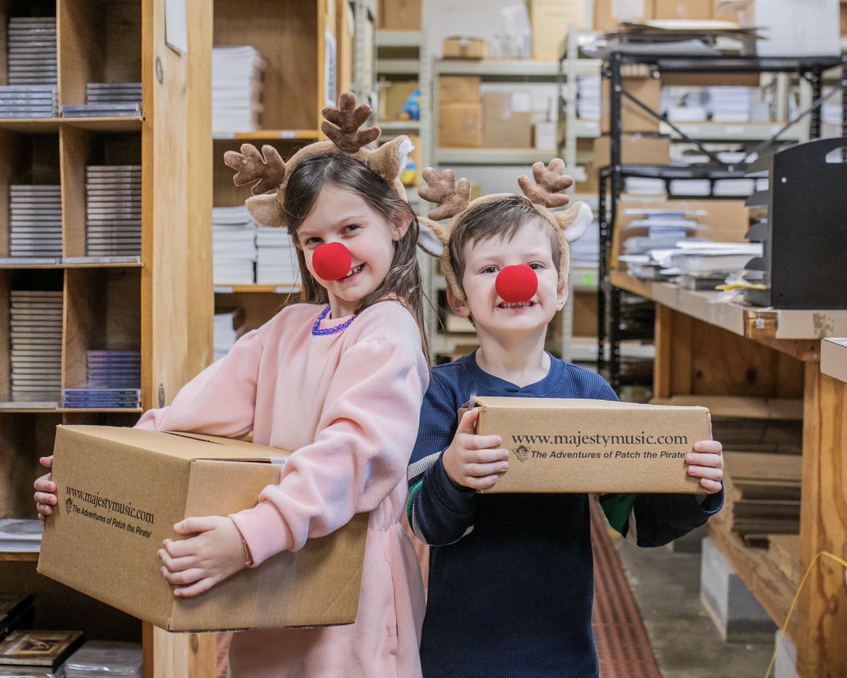 PatchAdventures's tweet image. The holiday rush is here, and we’ve called in reinforcements to help pack your Black Friday and Cyber Monday orders!

Order your Christmas gifts today at MajestyMusic.com 🎁

#NewAdventure #PatchThePirate #PatchAdventure #PatchApp #PatchPlus #MajestyMusic