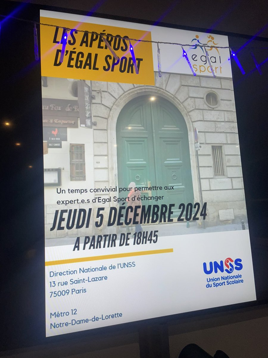 Pour la 6e fois nous accueillons nos expert.e.s 
Cette fois nous remercions l’ <a href="/unss/">UNSS_National</a> pour son accueil 
Bienvenue aux nouvelles expertes 
Encore une belle occasion pour découvrir de beaux projets et de parcours 🤩