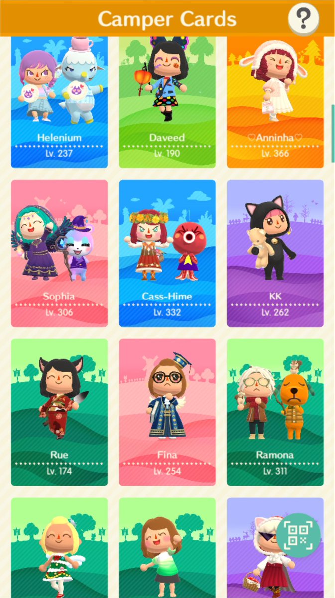 ACWorldstar's tweet photo. Nice that #CamperCards transferred to the new @Pocket_Camp Complete app. But, I can’t get their  updated cards since I only met them thru the old #PocketCamp app. 😞 https://t.co/QjbnWlmyEo