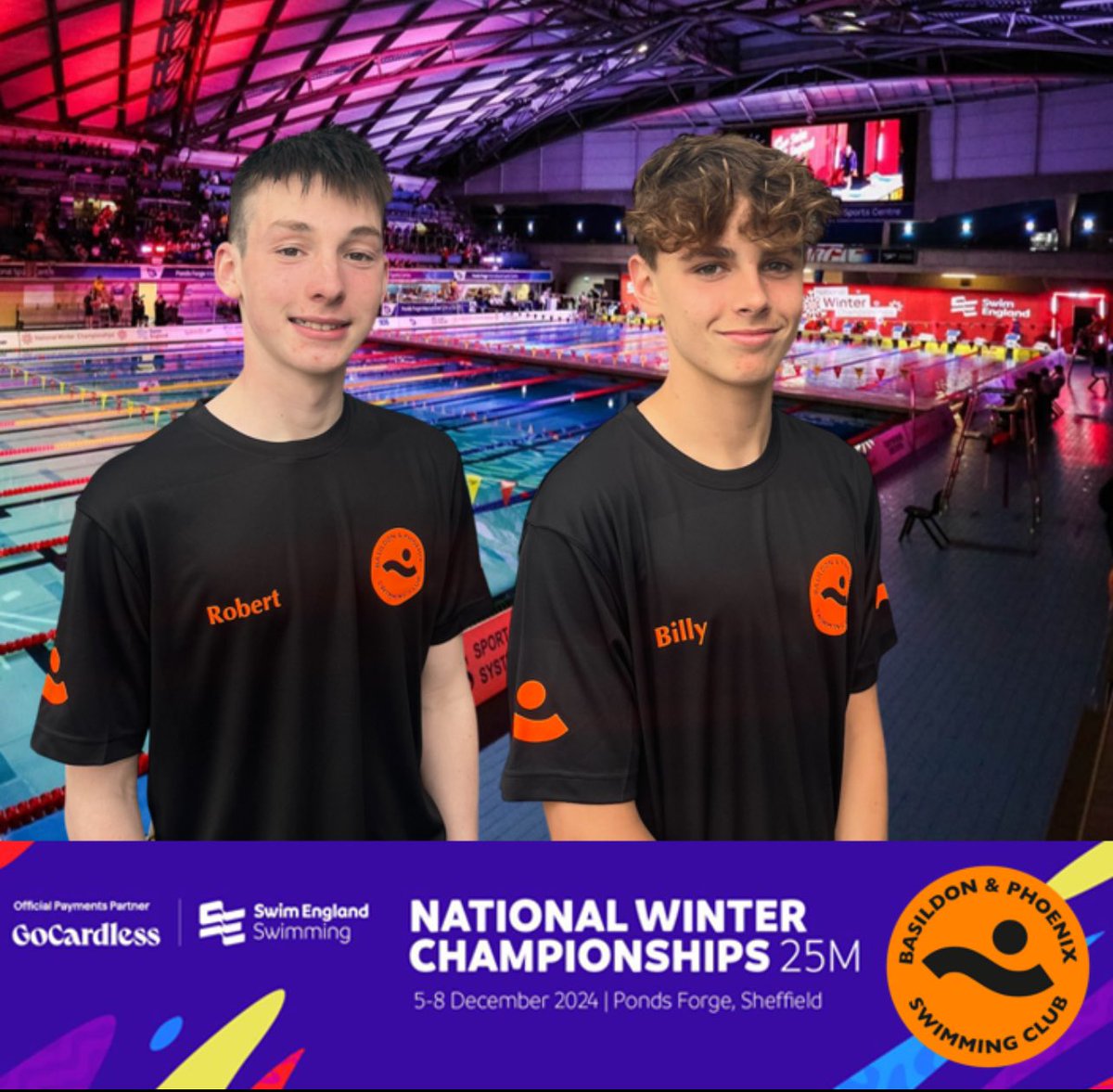 The very best of luck to BPSC’s head coach Doug Campbell and our 19 strong team of swimmers competing at Ponds Forge from today to Sunday for the Go Cardless, Swim England Winter National Championships 2024 

Have fun &amp; swim fast 🧡 1/2