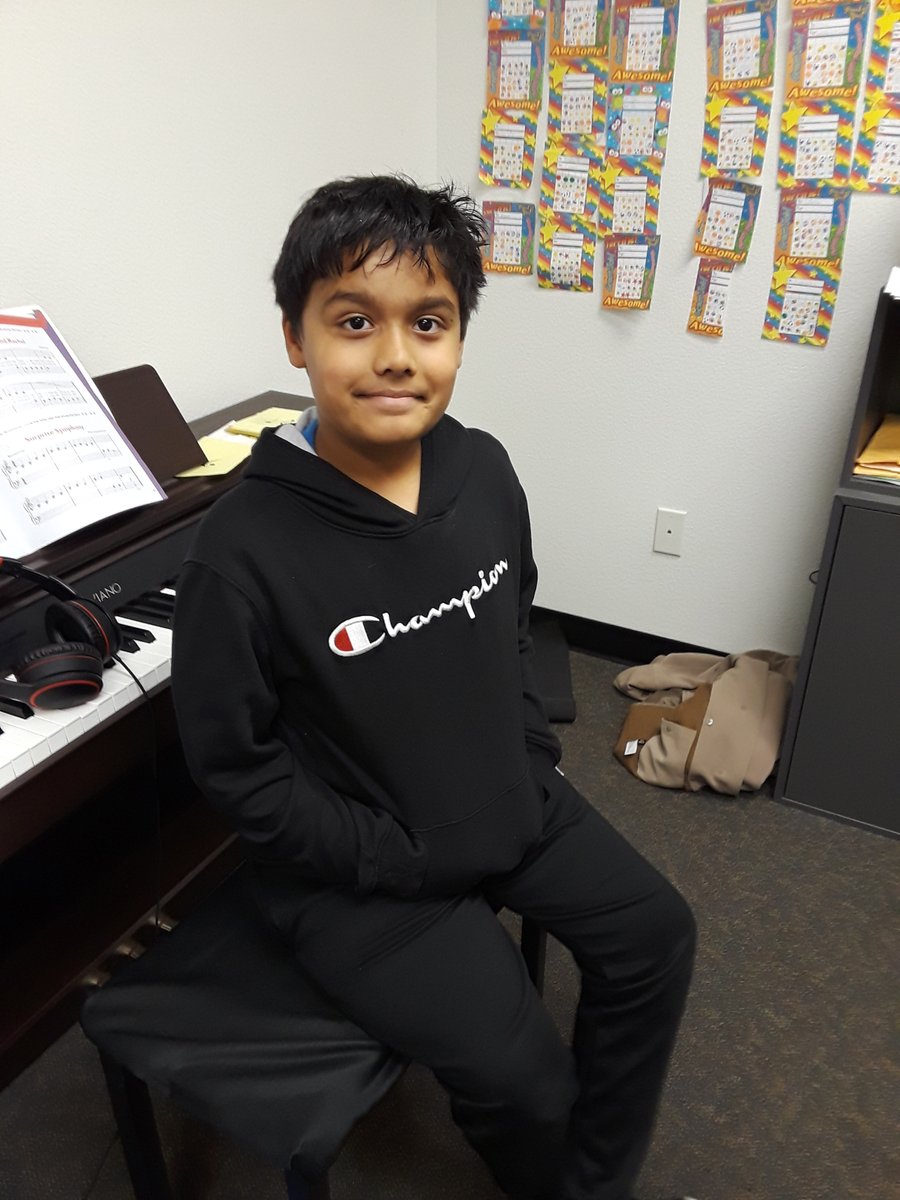 FpaAcademy's tweet photo. Congratulations, Aadit, you made it into the One-minute Club! You identified 18 notes in just 1 minute!
Great work! #folsomca #piano #kids https://t.co/zHXfMNyk3T
