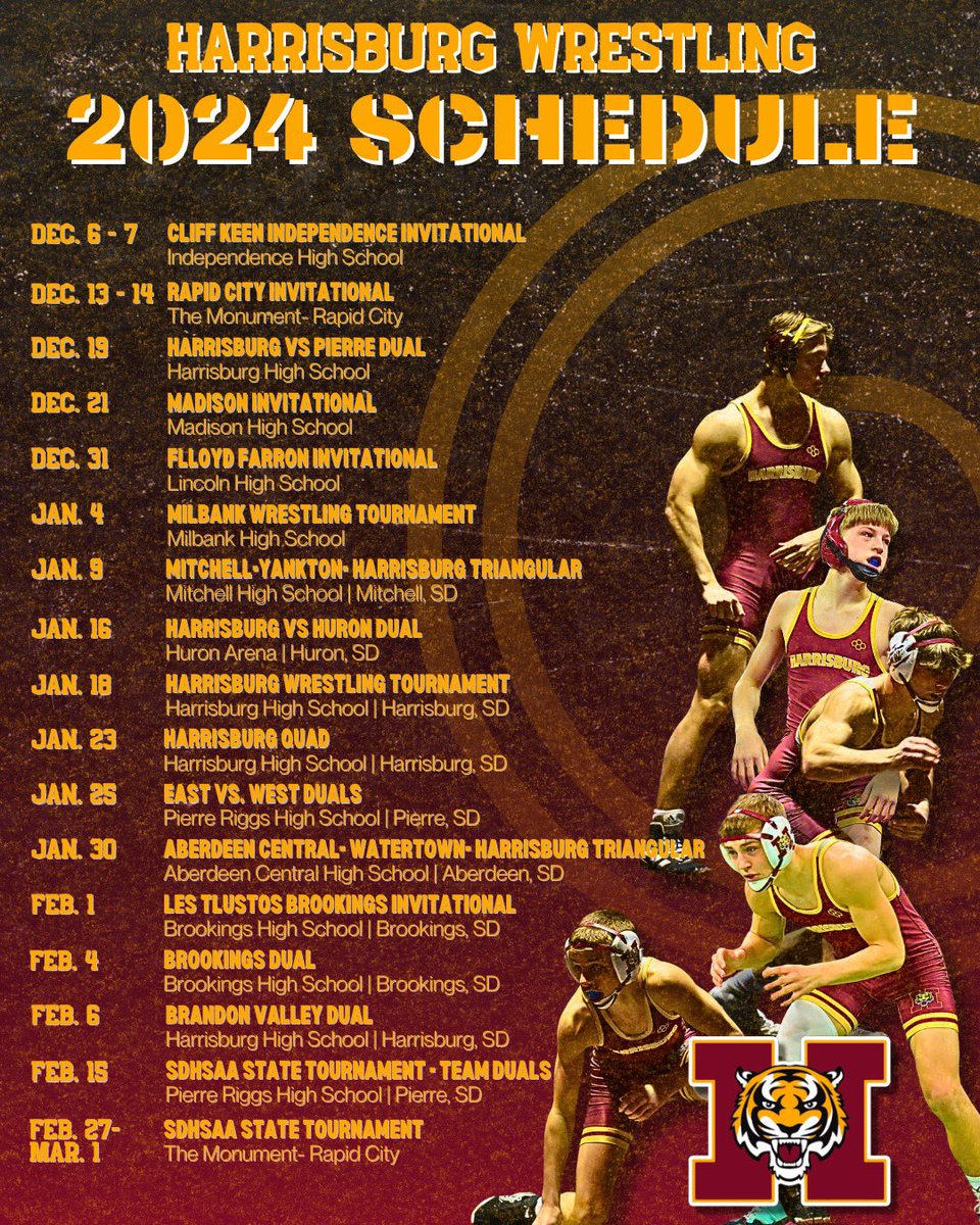 Harrisburg Boys Wrestling tweet media