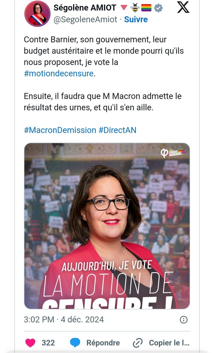 Bolo2017's tweet photo. Belle maturité politique pour la députée de la #circo4403 ! 
Qu'a-t-elle proposé depuis son élection pour faire progresser le territoire ? https://t.co/8SR8CSOMKS