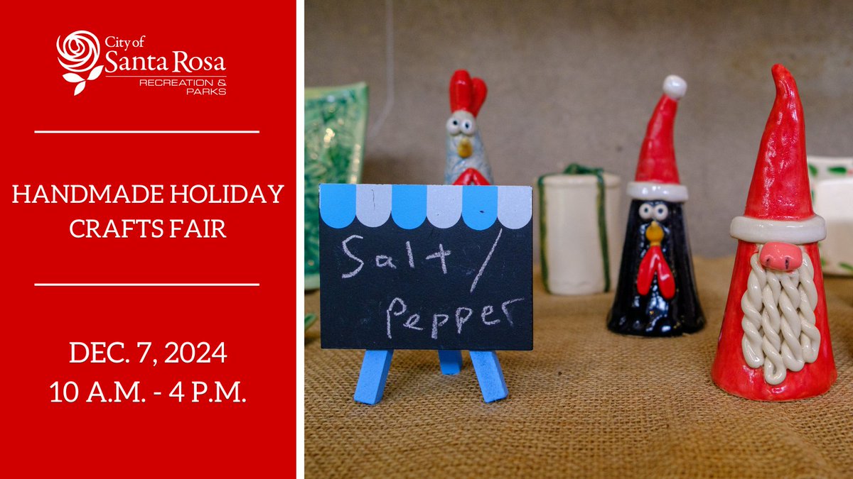 CityofSantaRosa's tweet image. Day one of the big weekend has arrived, doors open at 10am! SRCity.org/CraftsFair

#CraftsFair #LocalArt