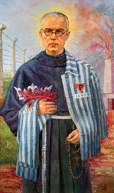 "Hitler should be canonized."

Saint Maximilian Kolbe is looking down and shaking his head