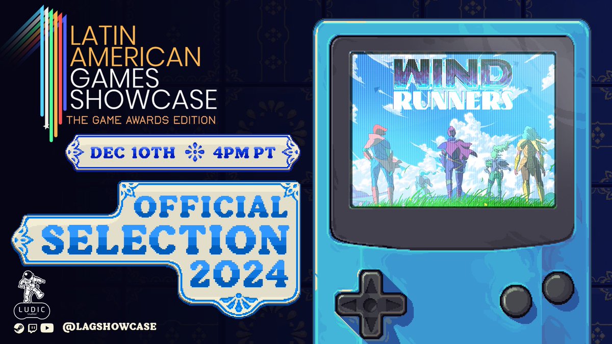 WindRunnersGame's tweet image. Hey everyone! We’re thrilled to announce that the new Wind Runners trailer will be showcased at the @LAGShowcase .
Save the date—this won’t be the only surprise! 👀
