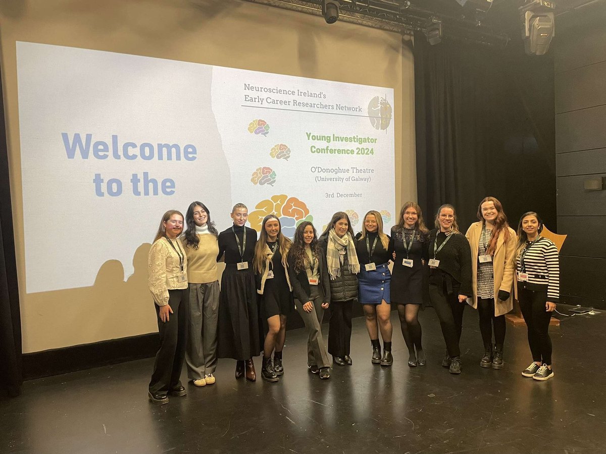 Had a lovely day in Galway at the NSI ECRN Young Investigator’s Conference, presenting my research during both the Flash Talk and poster sessions! It’s been a great experience working on the ECRN committee to organise such an important event!🧠👏👩‍🔬