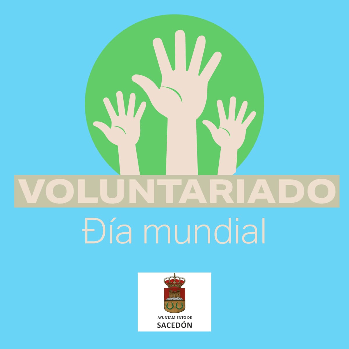 En el Día mundial del voluntariado, nuestros corazones con todas aquellas personas que ofrecen su esfuerzo de manera desinteresada en beneficio de otros.
