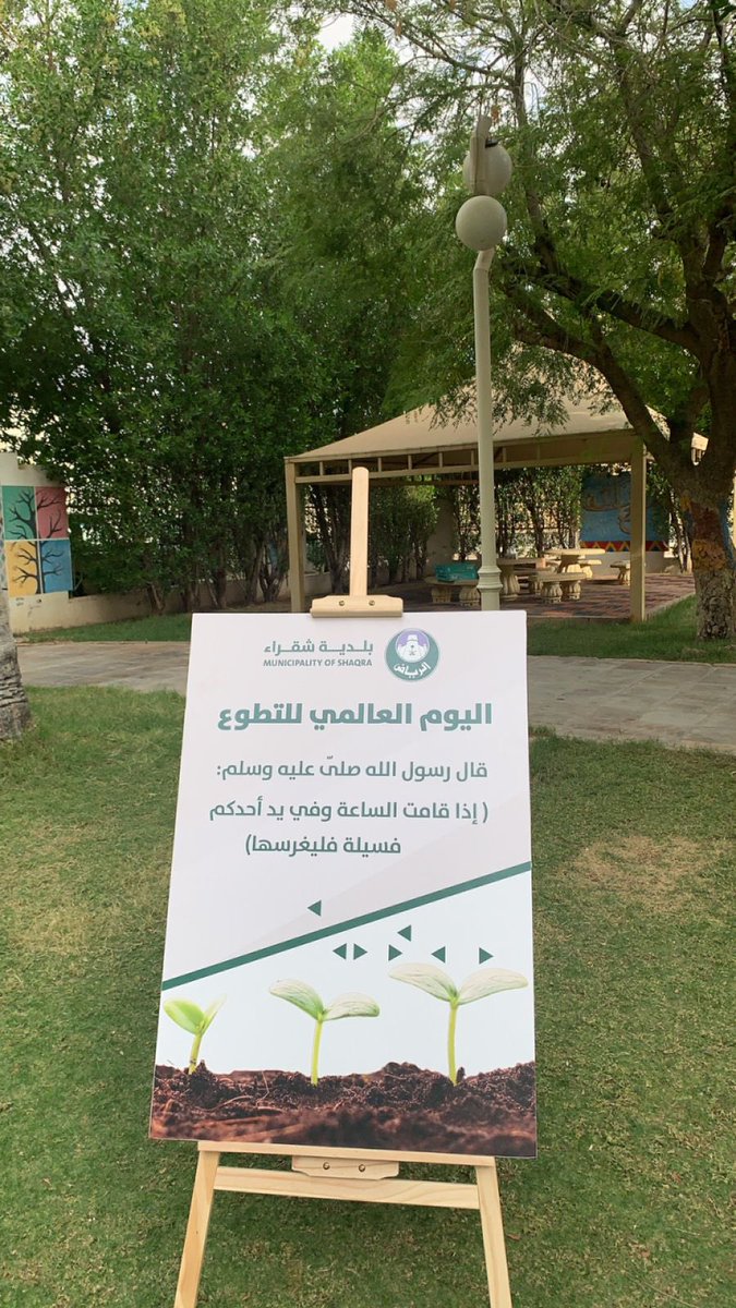 shaqra1's tweet photo. بمناسبة اليوم العالمي للتطوع والذي يوافق 5 ديسمبر 2024 م  فعلت #بلدية_شقراء احتفاء مبسط تضمن التاكيد على اهمية العمل التطوعي كقيمة انسانيه نبيله وكذلك ابراز جهود المتطوعين وتفعيل اعمال تطوعية بحديقة البلديه بحي الشفاء وسط مشاركه فعاله من المتطوعين https://t.co/Kjxv9NdB0t