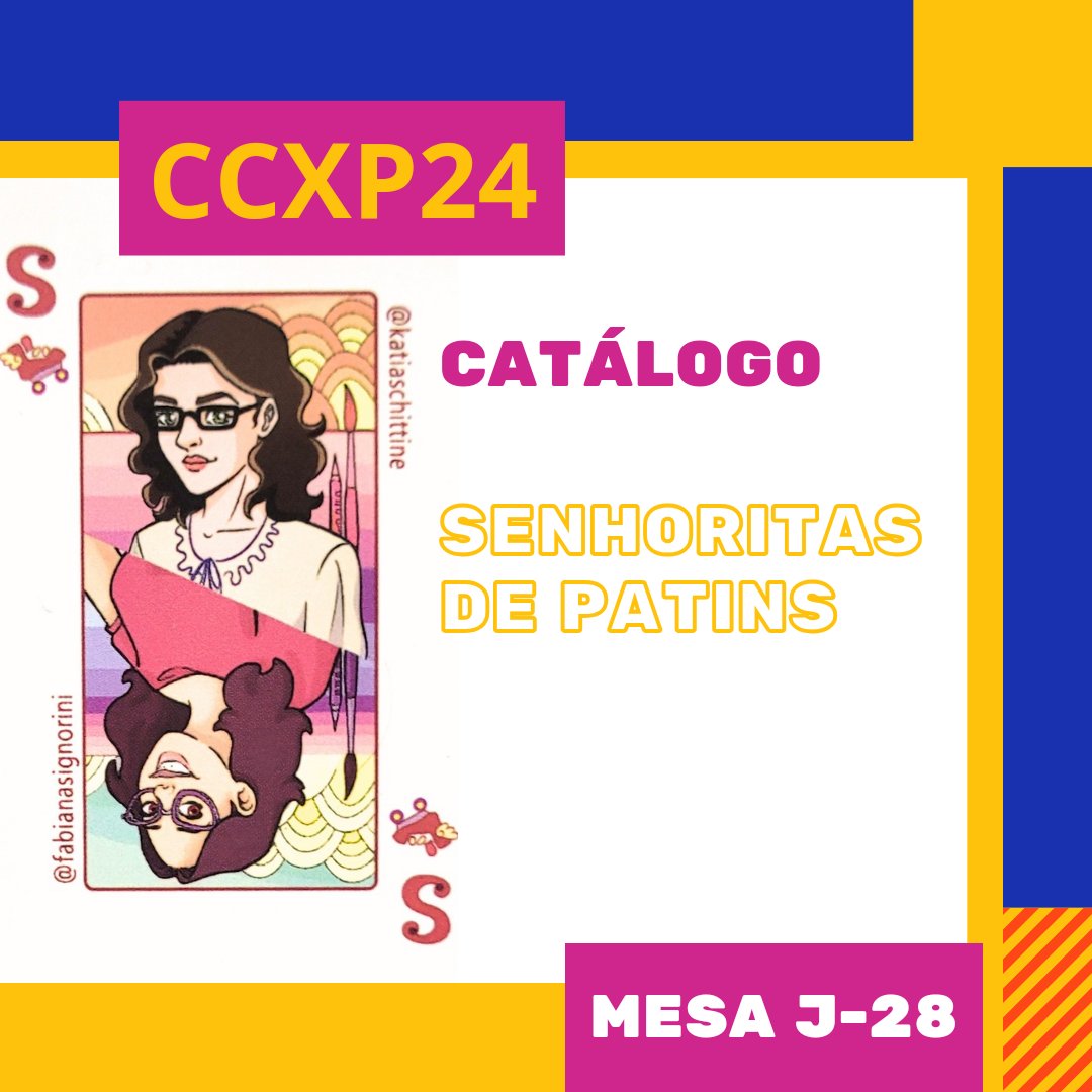 Fabiana Signorini CCXP24 mesa J28 tweet media