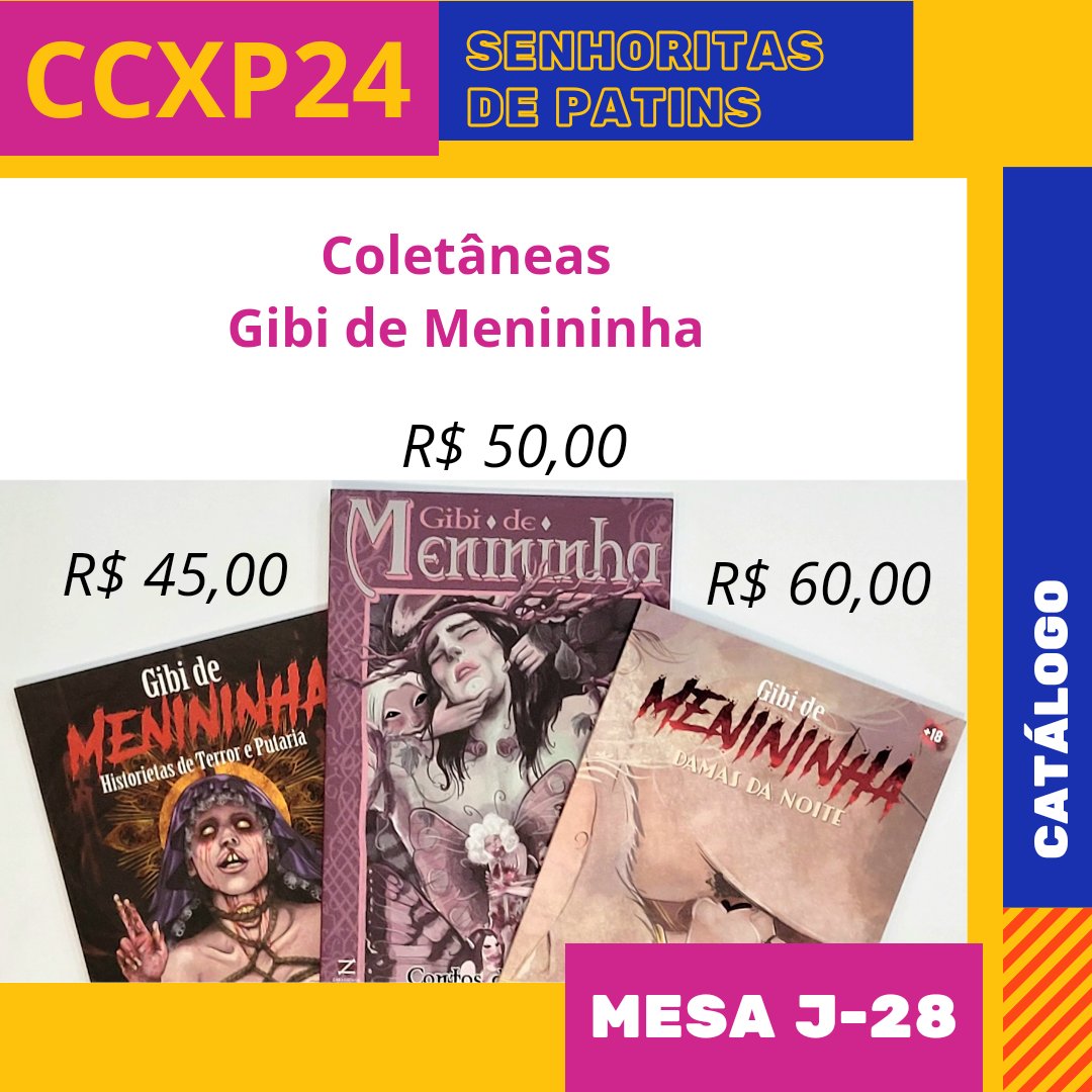 Fabiana Signorini CCXP24 mesa J28 tweet media