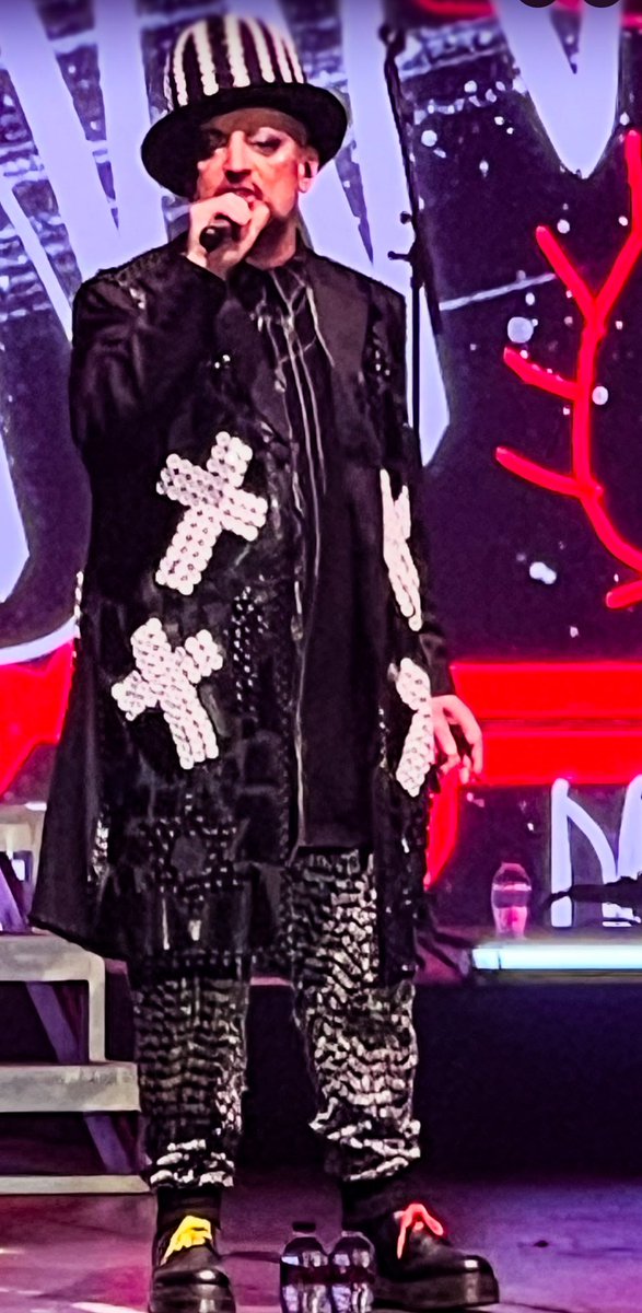 NP “Get It On” 
🎥-> youtu.be/lTlSSEybuS0?si…

The legendary “Purple Browed Beep” (!!), the great BP Fallon, would no doubt dig Boy George &amp; Culture Club covering Marc Bolan’s T. Rex classic  “Get It On” on the tour’s opening night in Dublin