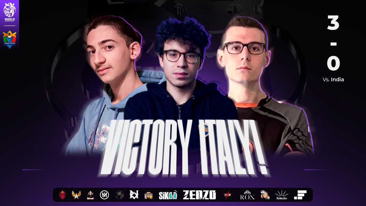 Supremacy League (@cr_supremacy) on Twitter photo ๐ฃ ๐๐๐๐๐๐ ๐
๐ฏ ๐๐๐๐๐ ๐๐
๐๐ - ๐๐๐๐๐ ๐๐๐๐๐๐๐
ITALY DOMINATES IN ITS PLAYOFF DEBUT! ๐ช๐ฎ๐น With a resounding performance, they secure their spot in the next round of the upper bracket ๐ซก! Now, the Italian squad awaits their next opponent, to be decided in ๐ฃ ๐๐๐๐๐๐ ๐
๐ฏ ๐๐๐๐๐ ๐๐
๐๐ - ๐๐๐๐๐ ๐๐๐๐๐๐๐
ITALY DOMINATES IN ITS PLAYOFF DEBUT! ๐ช๐ฎ๐น With a resounding performance, they secure their spot in the next round of the upper bracket ๐ซก! Now, the Italian squad awaits their next opponent, to be decided in