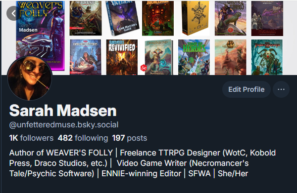 UnfetteredMuse's tweet image. Reminder: I'm trying to wean myself off this site, but you can find me elsewhere!