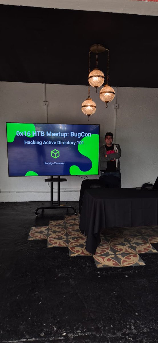 htb_mx's tweet photo. Por tercer año consecutivo estuvimos en @BugCON! Muchas gracias por el espacio y el increíble evento. Muchas gracias también a nuestros speakers por sus increíbles pláticas y talleres en la villa y a @hackthebox_eu  por el apoyo!
#hacktheboxmexico  #hacking #hackthebox https://t.co/7kPejF0BwG