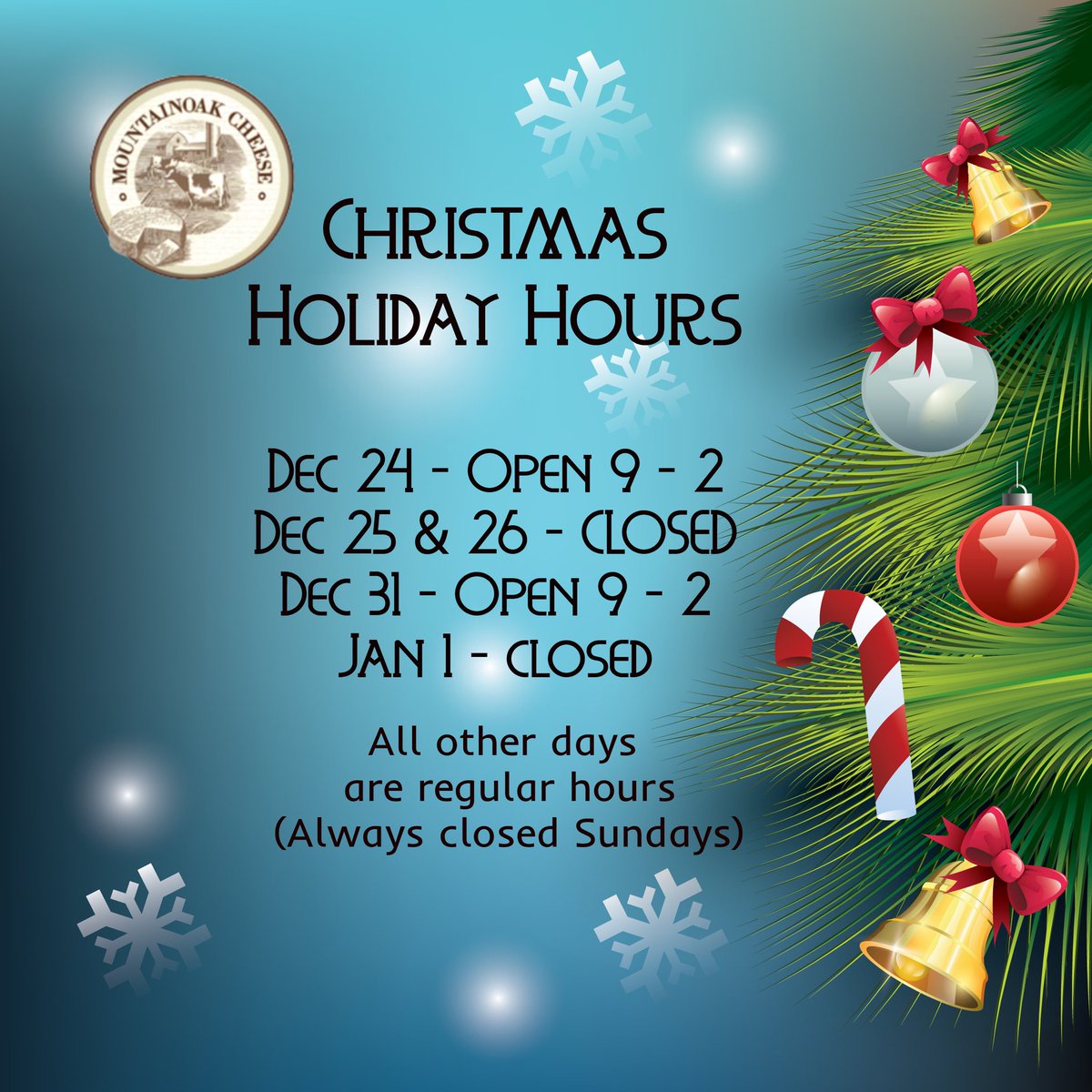 Cheese baskets available!
519-662-4967