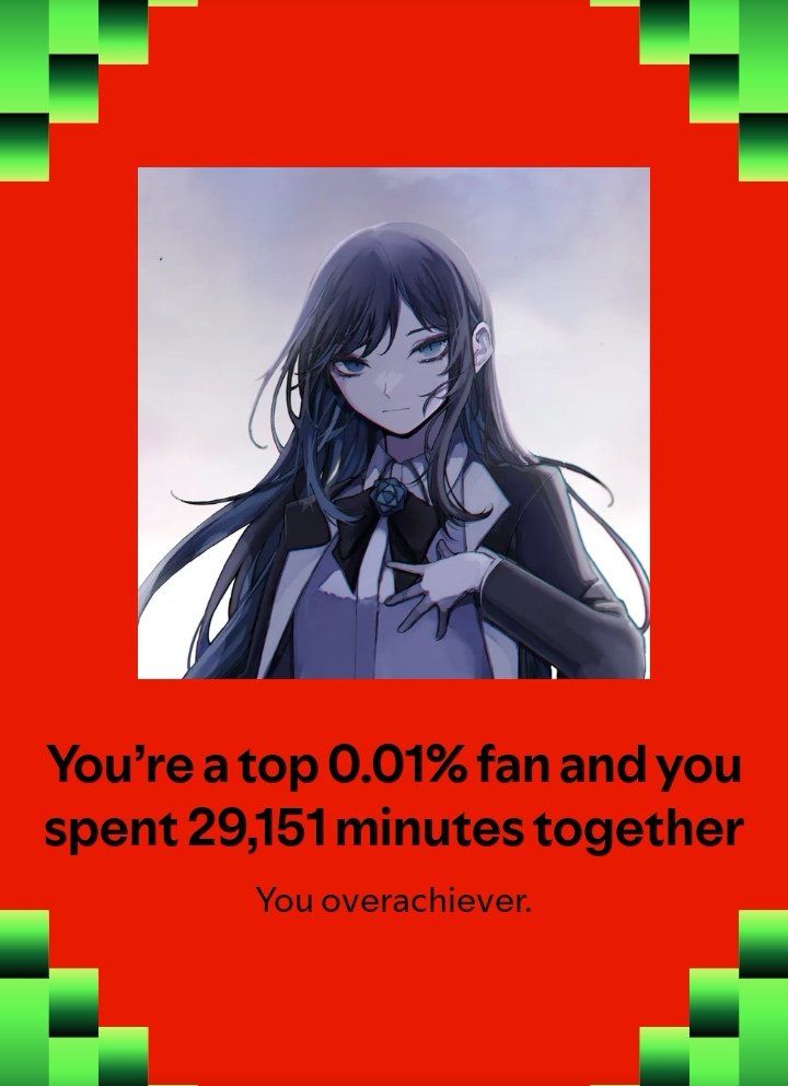 yaotao228's tweet photo. Spotify wrap 2024 https://t.co/oJzpI9d8ds