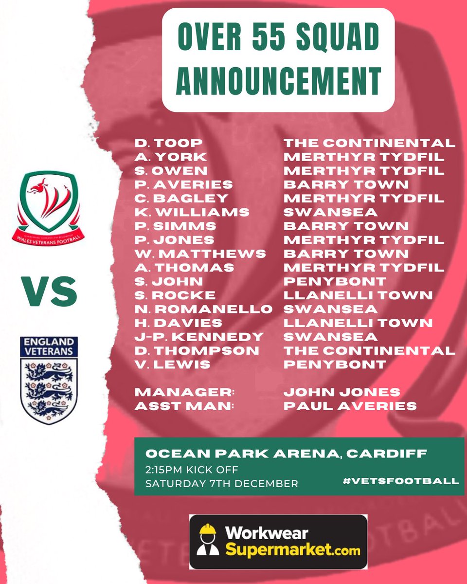 Wales Vets Football tweet media