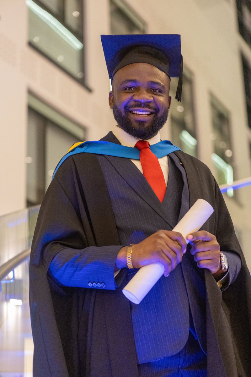 lordcharles01's tweet photo. Graduated in style.

LLM (First Class). 

Soli Deo Gloria. #AManHelpedByGod https://t.co/C23QvOtjvz