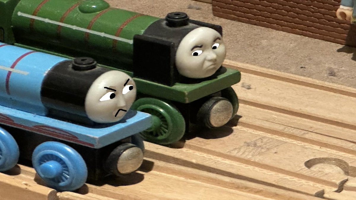 rizo2612's tweet photo. Christmas 2024 Day 5: Gordon and Euston's argument:
https://t.co/p6Ah4n96eE
#christmas2024 #christmascountdown2024 #gordontheexpressengine #bigcityengine #thomasthetankengineandfriends https://t.co/V3zJLminqV