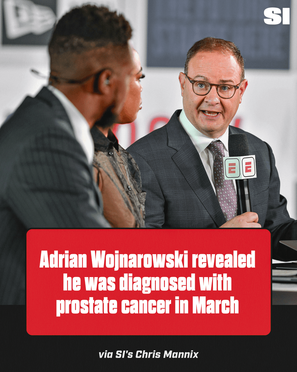 Woj says he has no symptoms and that the cancer is “pretty limited in scope” 🙏 

More on <a href="/wojespn/">Adrian Wojnarowski</a> from <a href="/SIChrisMannix/">Chris Mannix</a>: trib.al/AArEoDl