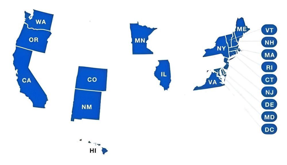 These Blue states generate 80% of America's revenue and support the other states!