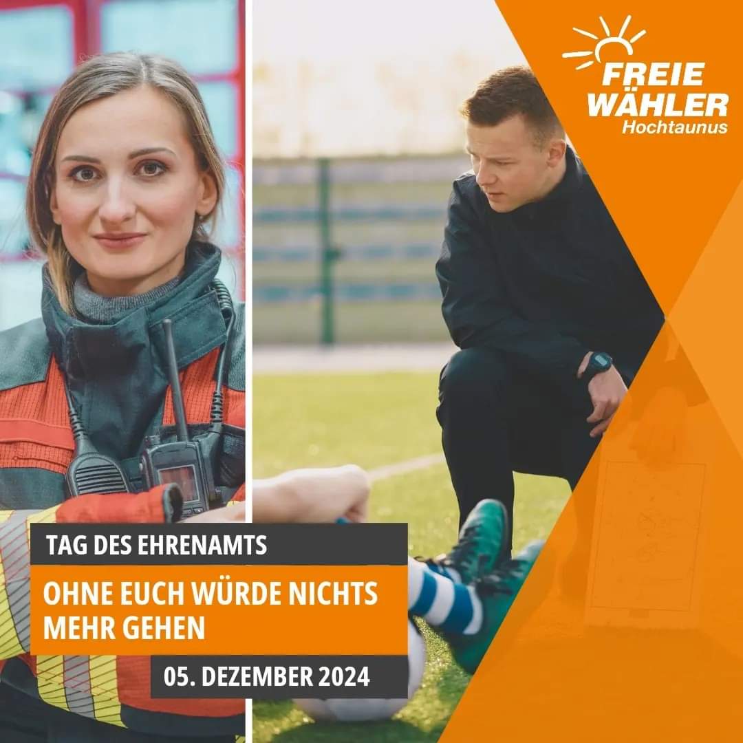 Ein riesiges Dankeschön an die Feuerwehr, an das THW, an die Tafel, die Bedürftige unterstützt, an die Sportvereine, die Gemeinschaft und Gesundheit fördern, und an all die anderen fleißigen Ehrenamtler, die unsere Welt zu einem besseren Ort machen! 💪❤️ #ehrenamt #FREIEWÄHLER