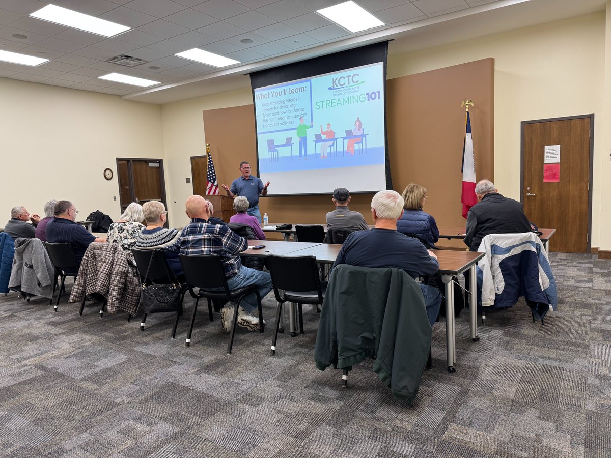 KalonaCoop's tweet photo. It was a successful first stream now class with KCTC last night! KCTC customers, or those interested in becoming a KCTC customer, if you want to learn more about these classes we offer, call 📱319-656-3668! If you want to reserve your spot, email RSVP@kctc.net! https://t.co/zesw6uOpmf