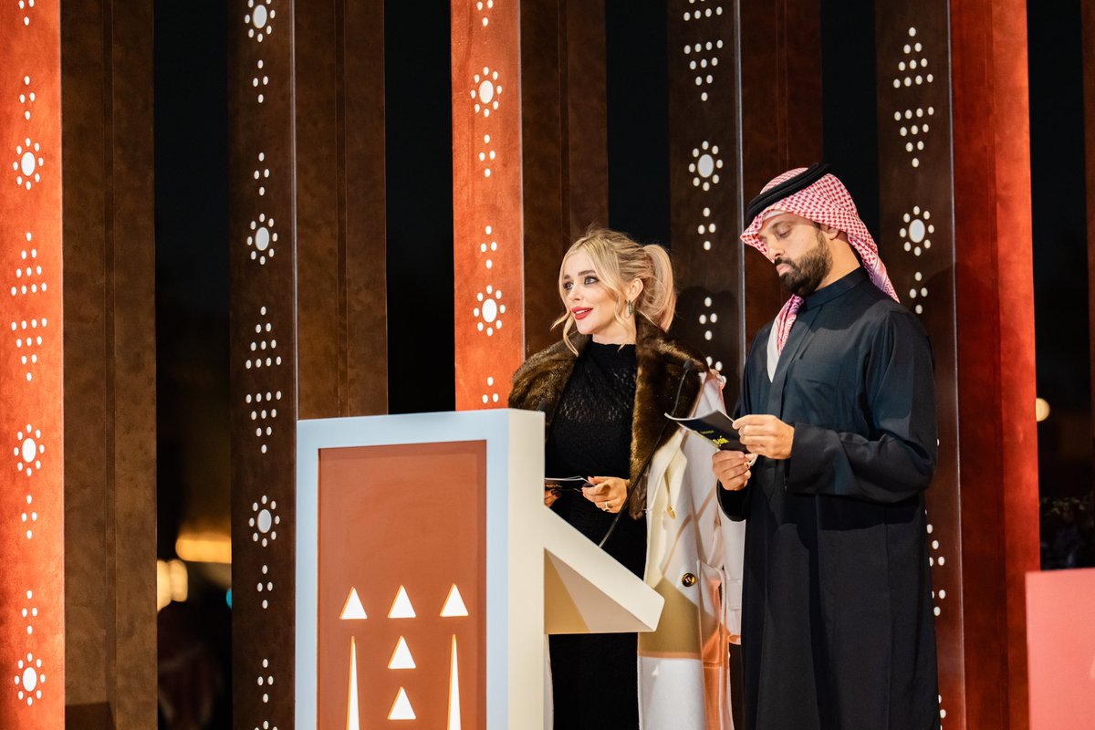 FaniStipkovic's tweet photo. ⁣
⁣
It was an immense pleasure to present the World Football Summit in the historic setting of Diriyah, Riyadh 🇸🇦⚽️
A heartfelt thank you to my co-host Mo Islam and the entire @WFSummit organization for making this event unforgettable. ⭐️
Congratulations to all the winners—a perfect conclusion to an incredible football celebration!⁣ ⚽️🏆