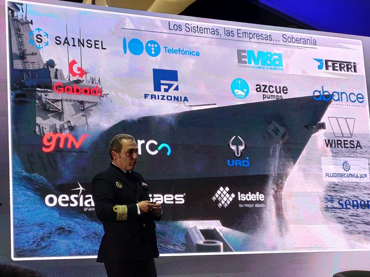 Sainsel_'s tweet photo. Esta semana Sainsel ha estado presente en #ExpoNaval2024 en Chile, presentando nuestras capacidades tanto a las distintas Marinas como las empresas del sector defensa a nivel internacional, apoyados por nuestra @Armada_esp y los Ministerios @Defensagob y @MAECgob. https://t.co/FBXV13vhP7