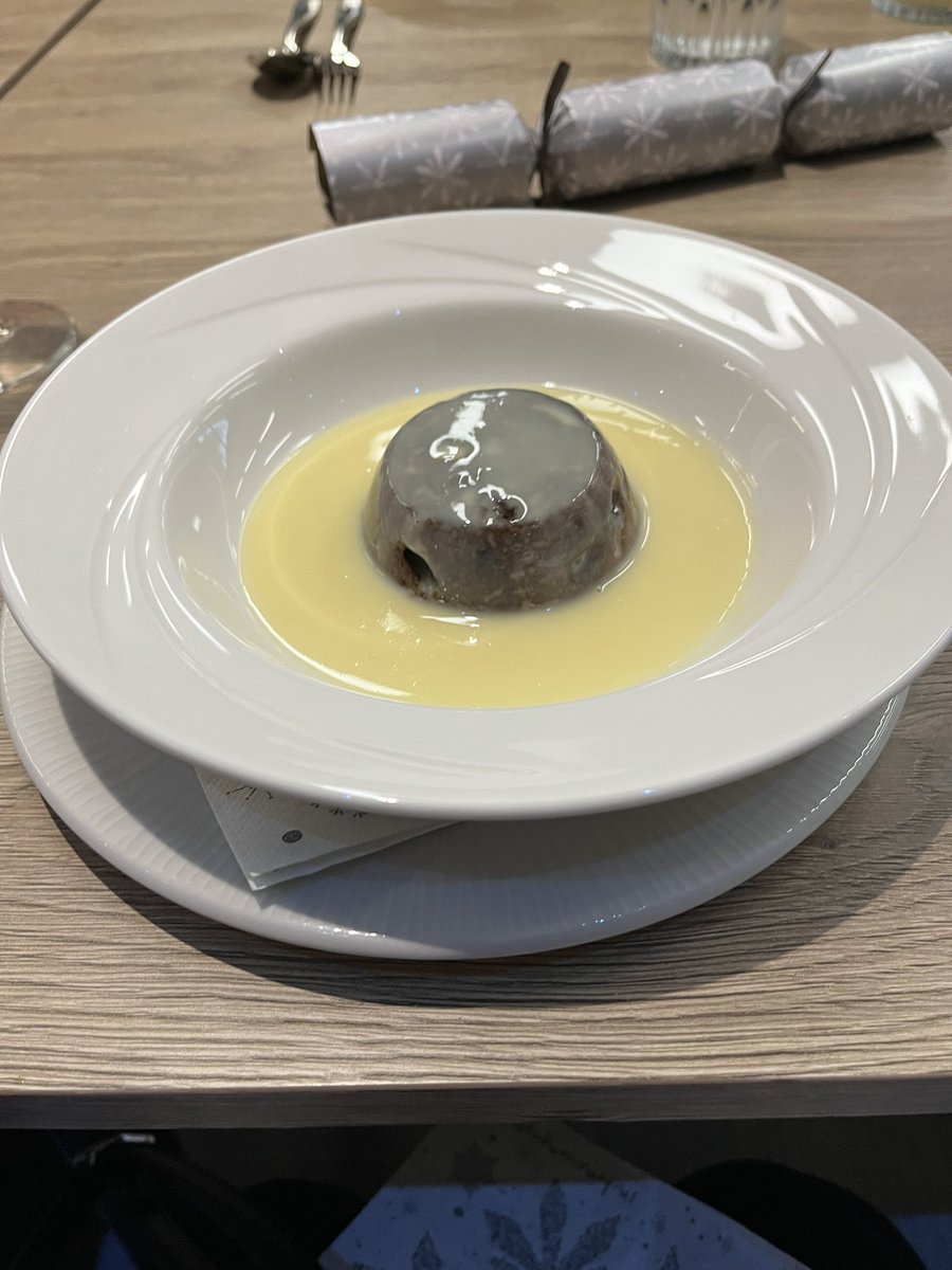 A lovely Christmas lunch in work today. Stuffed now.