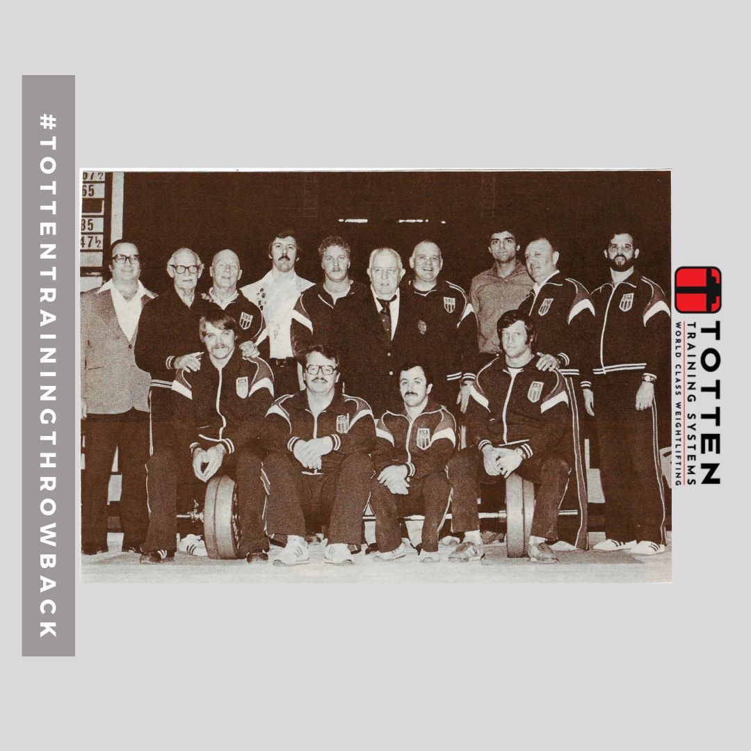 1979 World Championships Team:  Lots of familiar faces.  How many can you name? 

#throwback #tbt #oldschoolweightlifting #oldschoolcoaches #backintheday #rememberwhen #oglifters