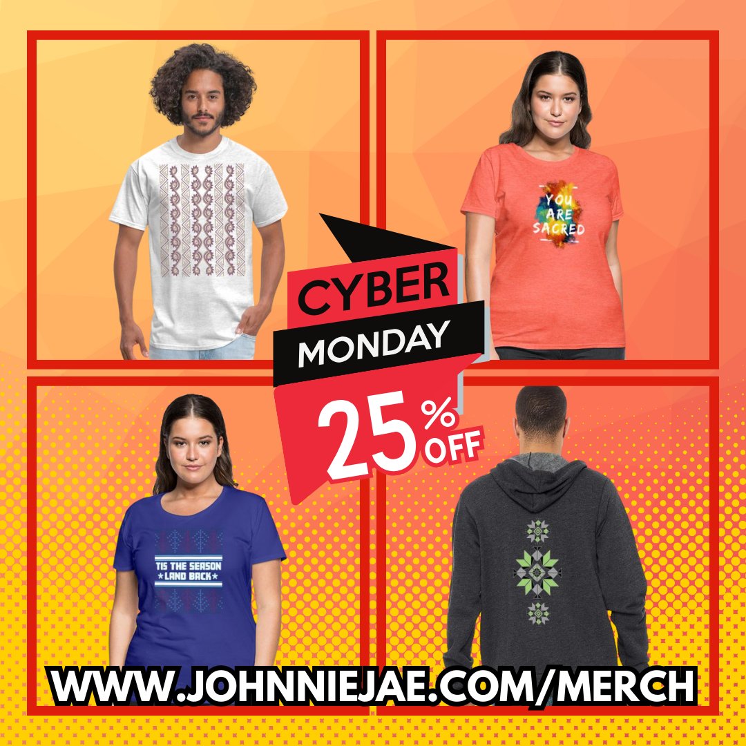 johnniejae's tweet photo. #ShopNative! Still 4 more days to save 25% off EVERYTHING in my shop + FREE shipping! Also still time to get your order for Christmas, so shop now at https://t.co/cJR6QrpqXX! https://t.co/z0Nii4cMsw