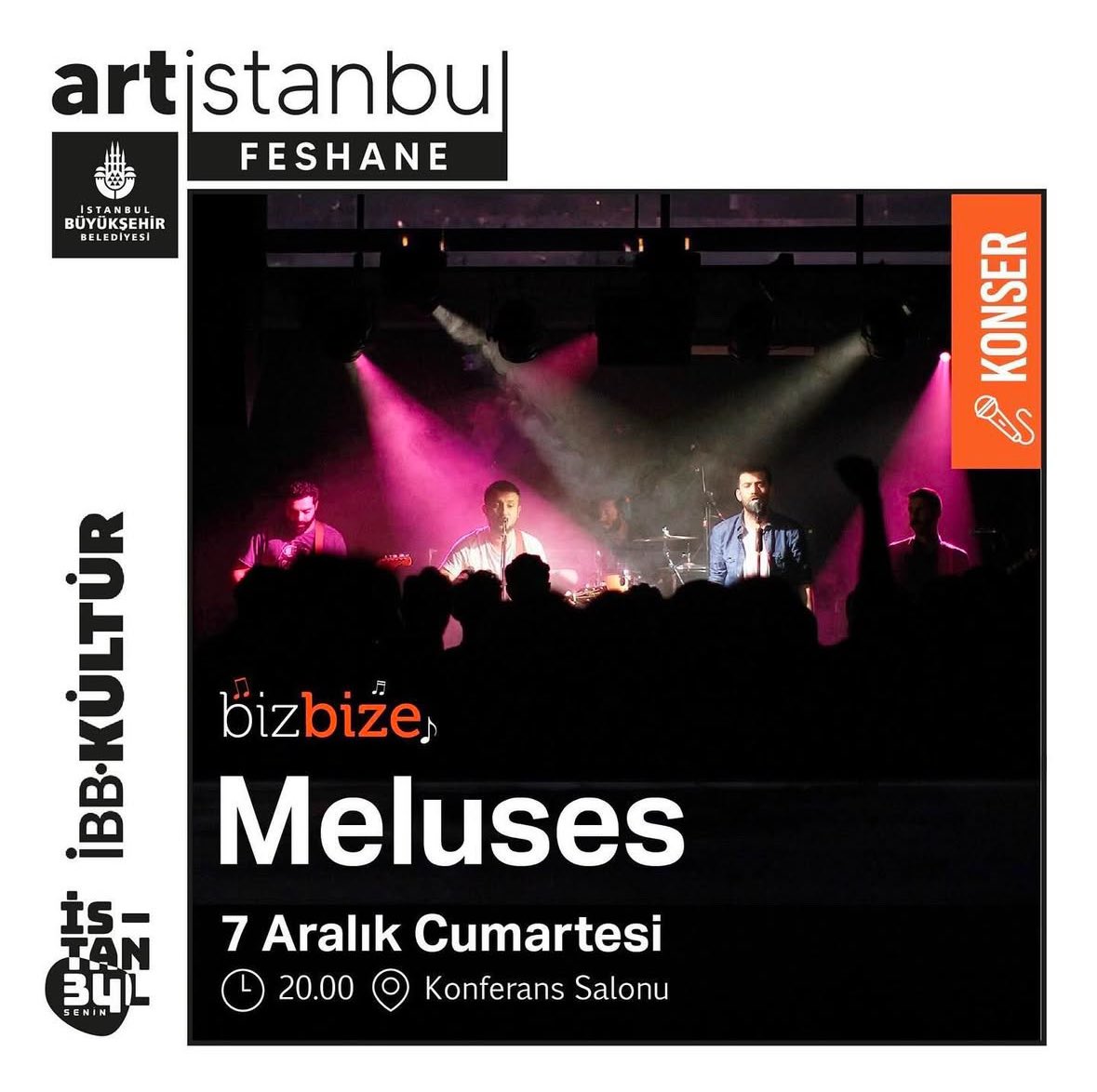 MelusesOfficial's tweet photo. UNESCO’nun “Tehlike Altındaki Diller Listesi”nde yer alan Hemşinceyi müziğiyle yaşatan deneysel/etnik rock grubu Meluses, 7 Aralık’ta Artistanbul Feshane’de sahne alıyor! 🎶

Biletler @istanbulsenin34 app üzerinden ÜCRETSİZ!
#Meluses #ArtistanbulFeshane

@ibb_kultur 🙏 https://t.co/agYFoCfdvt