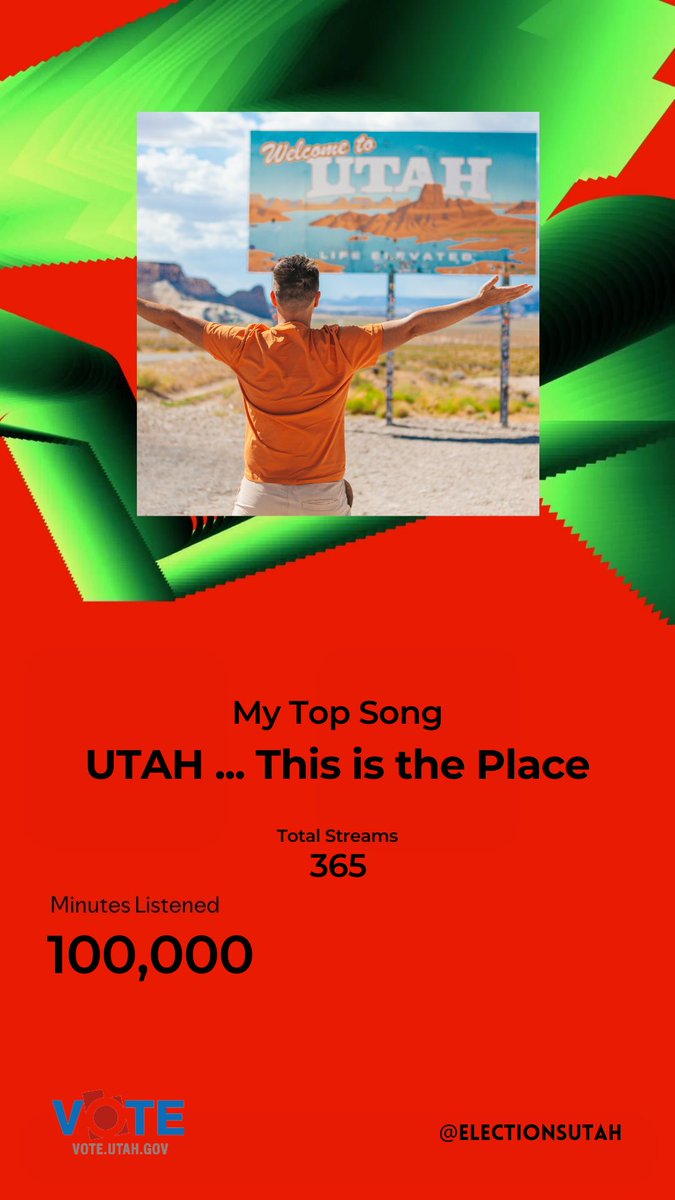 ElectionsUtah's tweet image. We wanted to create our own little “Elections Wrapped 2024”. Scroll through to take a look at some of our top hits this year! Keep following along for important election and other info in 2025!! #UtahVotes