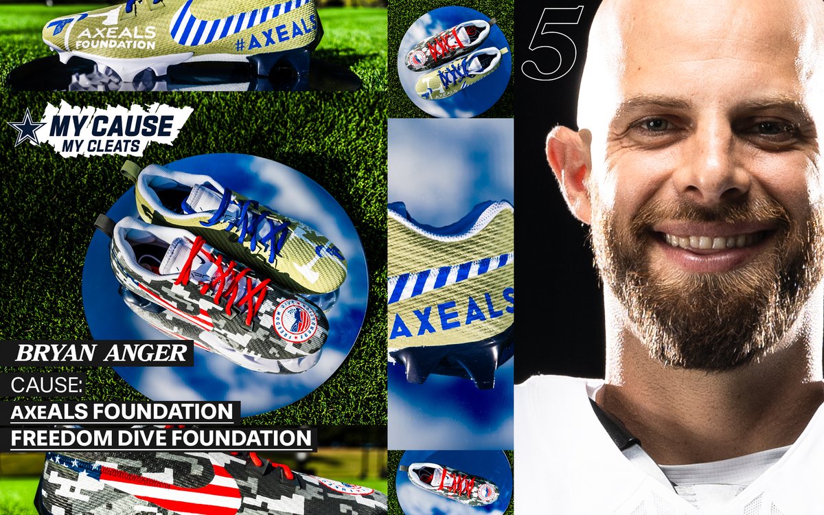 impacting the game on and off the field 🫶  

Bryan Anger is highlighting <a href="/stevens_nation/">axeALSFoundation</a> to raise awareness for ALS treatments to support a friend and teammate. Anger is also shining a light on his own Freedom Dive Foundation, helping Veterans &amp; Public Safety professionals