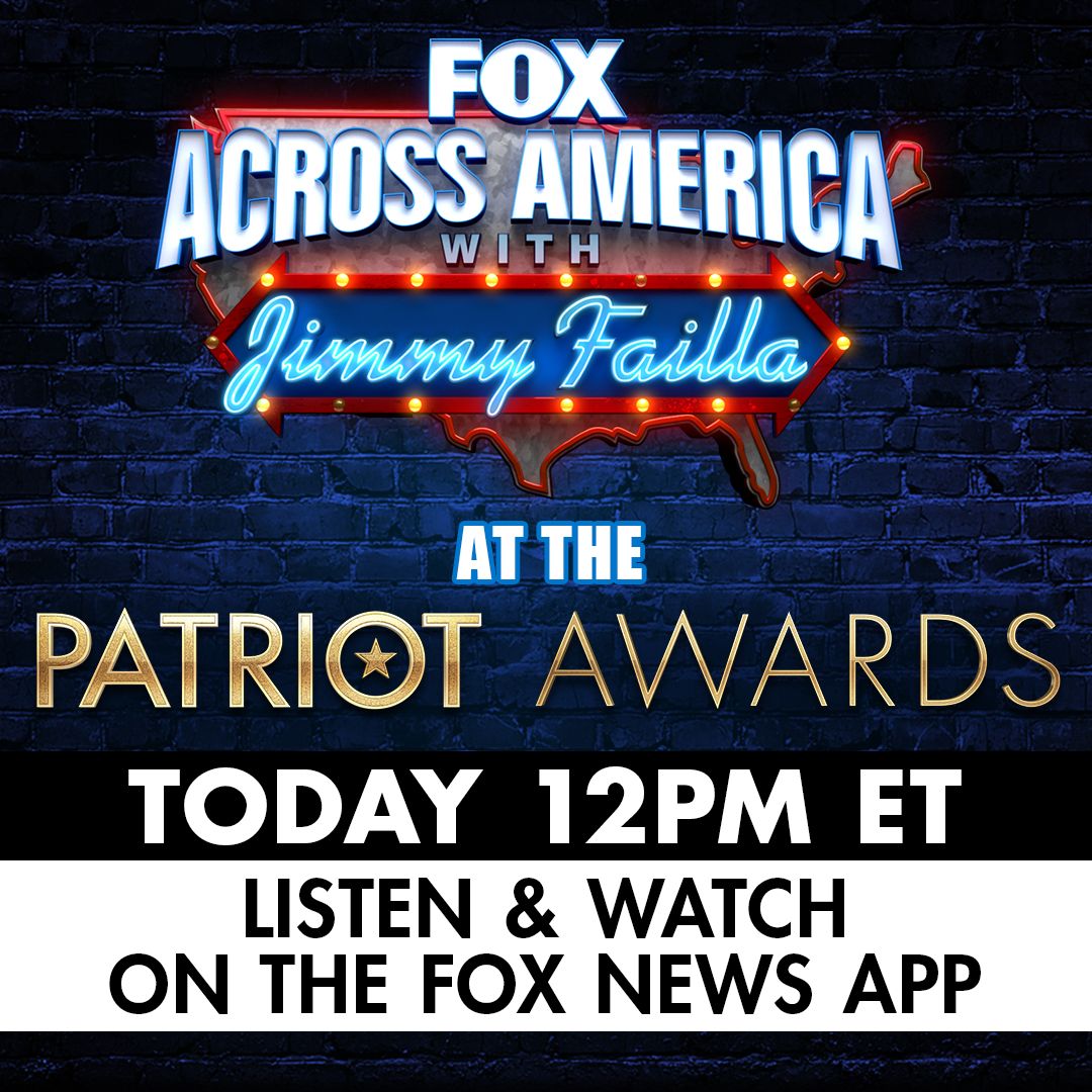 foxnewsradio's tweet photo. Tune into #FOXAcrossAmerica live from the #PatriotAwards NOW: https://t.co/7KZr0KzOTA https://t.co/I8twlF4vO5