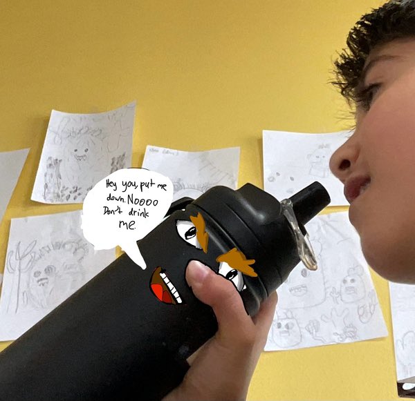 Personified an object today! #rjlyear11