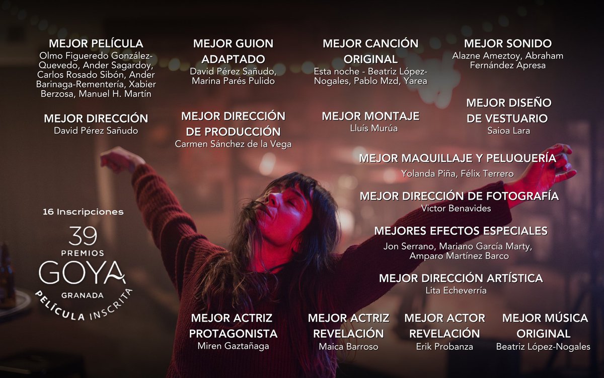 LaClaquetaPC's tweet photo. 🌹 #LosÚltimosRománticos está inscrita en 16 categorías para los Premios #Goya2025.

Una película sobre soledad y sensibilidad, camina buscando un abrazo en un mundo hostil 🤍

▶️ Disponible en #VEOMAC

#disponibleenveomac #cineespañol #AzkenErromantikoak https://t.co/Zy5DTUiRLp