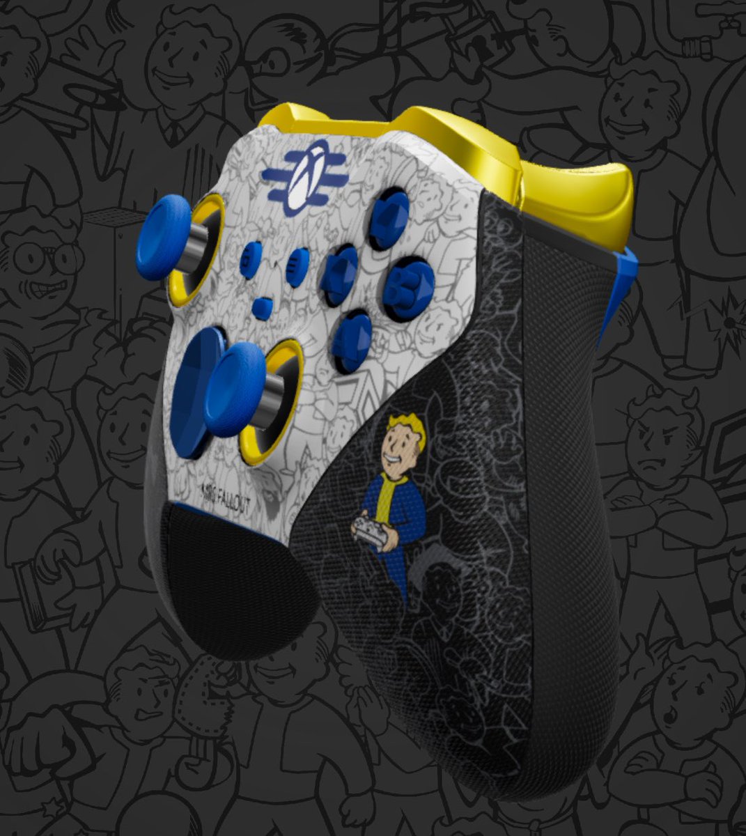 mrsfallout's tweet image. 👀 Ordered the New Elite #Fallout Controller from Xbox Design Lab! #XboxEliteContoller #XboxDesignLabs