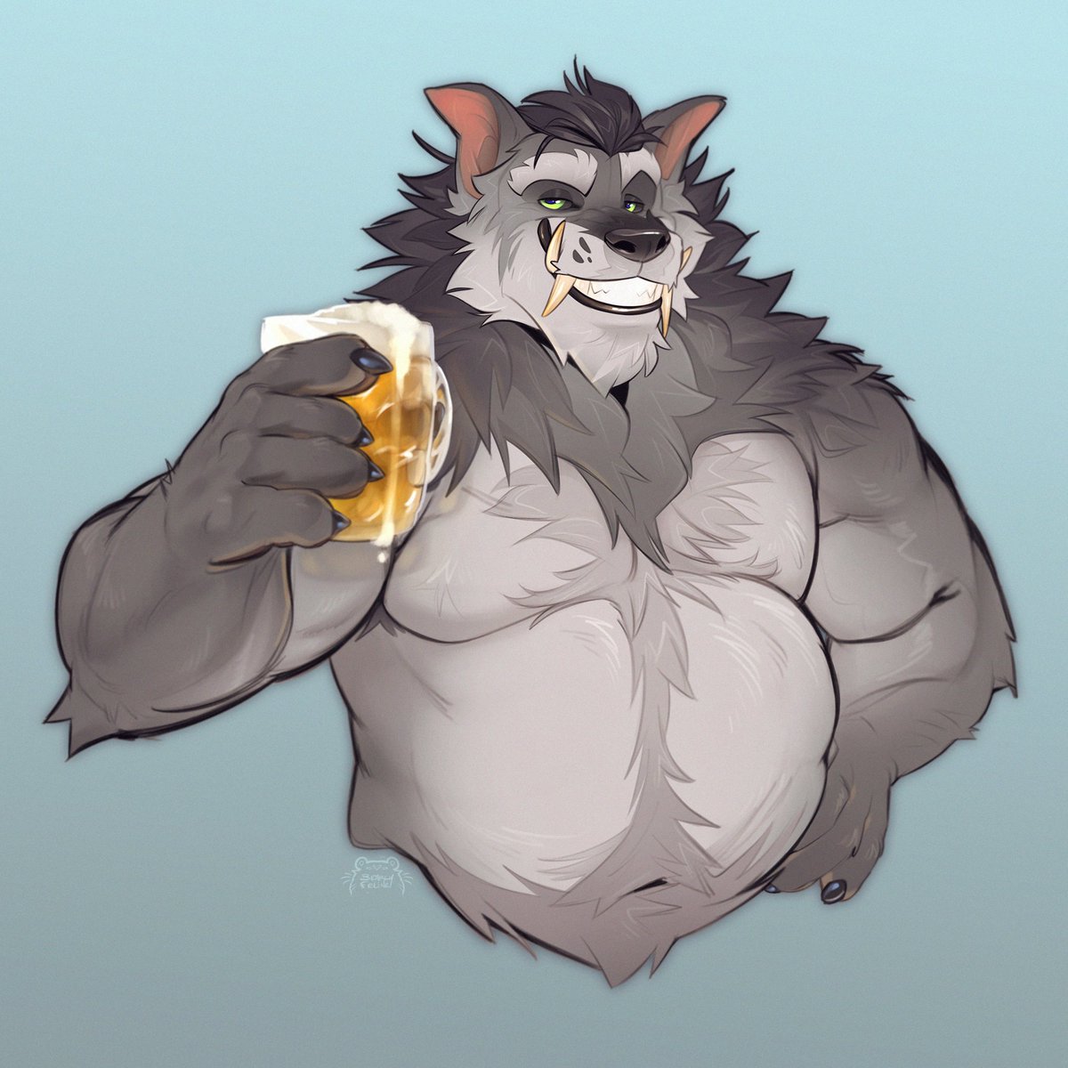 BearlyFeline's tweet photo. CHEERS!! https://t.co/d5biyUdfdv