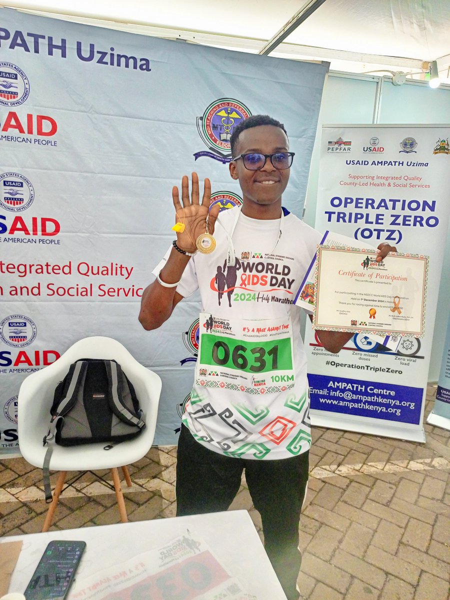 Nicholas Otieno (@kellybizz_1) on Twitter photo <a href="/ampathkenya/">AMPATH Kenya</a> Through USAID AMPATH UZIMA, Adolescents and young people representation for National World Aids Day commemoration at Nyayo Stadium was a success, with the theme: "It's a race against time"
<Promote the health and well-being of Men and boys. <a href="/ampathkenya/">AMPATH Kenya</a> Through USAID AMPATH UZIMA, Adolescents and young people representation for National World Aids Day commemoration at Nyayo Stadium was a success, with the theme: "It's a race against time"
<Promote the health and well-being of Men and boys.
