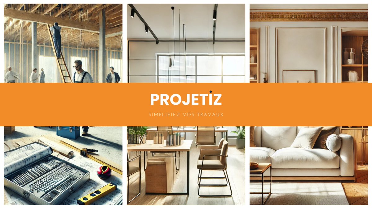 PROJETIZ's tweet photo. ✨ Une nouvelle solution pour vos travaux arrive bientôt ! 🔨
Simplifiez vos projets de rénovation, d’aménagement ou de construction avec #PROJETIZ. 🚀
📅 Rendez-vous le 15 janvier 2025 pour découvrir une manière innovante de gérer vos travaux. https://t.co/hSTqF9k9ku