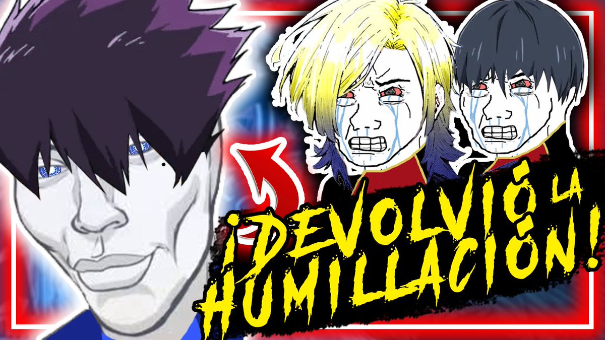 RevoKarasu's tweet photo. ¡¡¡NUEVO VÍDEO!!!
KARASU HUMILLÓ DE VUELTA A ISAGI Y A KAISER 🔥🥵 | Blue Lock 286
🔗 https://t.co/Yjq5Mp1OJ1
#BlueLock #BlueLock286 #Bllk #Bllktwt https://t.co/qUHytvN50P