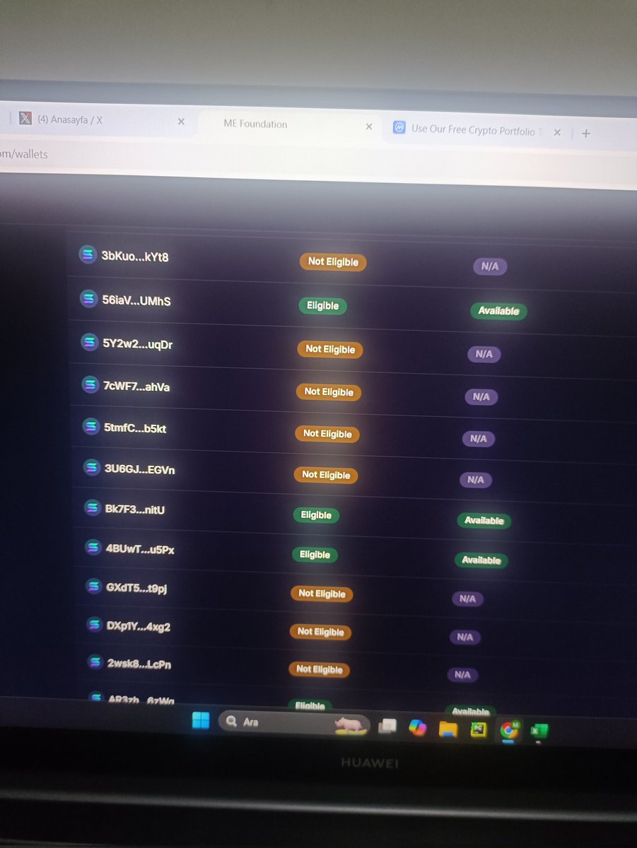 mstftk88's tweet photo. @MagicEden The wallets from which I traded thousands of dollars are not eligible @MEFndn @MagicEden https://t.co/MbCQG1s3m9