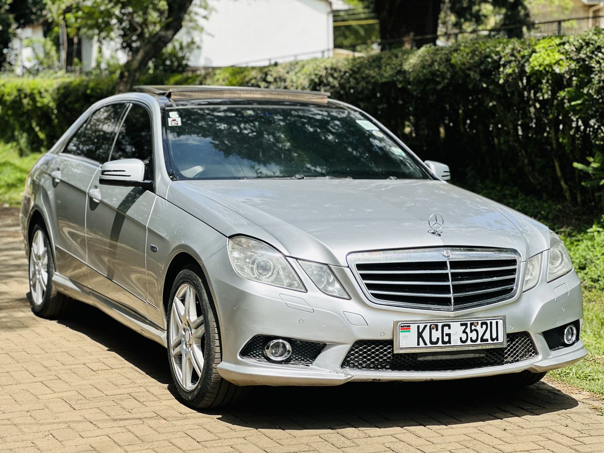 BigJs_Motors's tweet image. Sleek and Stylish 🚗
Model: Mercedes Benz | E250 | 2010
Engine: 1.8l  Petrol
Features: Full Spec
Price: 2,249,999/=
Caption: "Upgrade your commute with the E250– where style meets performance. Safety, luxury, and affordability in one sleek package. #ExploreWithBigJs #bigjsmotors