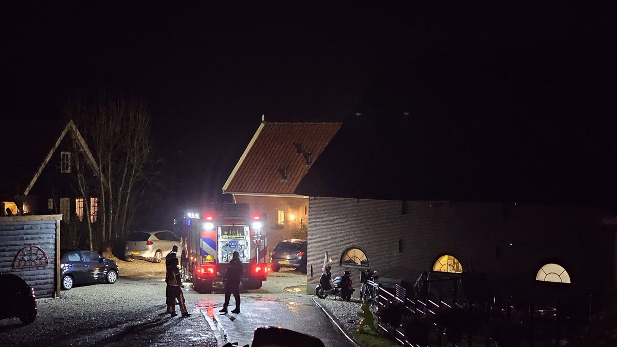 Brandgerucht melding in Haastrecht