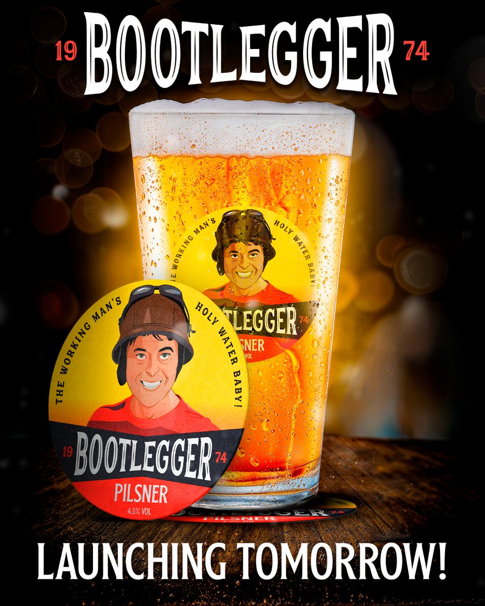 IT’S ABOUT TO GET TASTY, BABY! 👀

The new Bootlegger Pilsner, brewed with love by the working man, for the working man! 

Exclusive to Fat Boar Group venues, that’s right – you won’t find this anywhere else!

So grab your mates and be the first to raise a pint with the Captain!