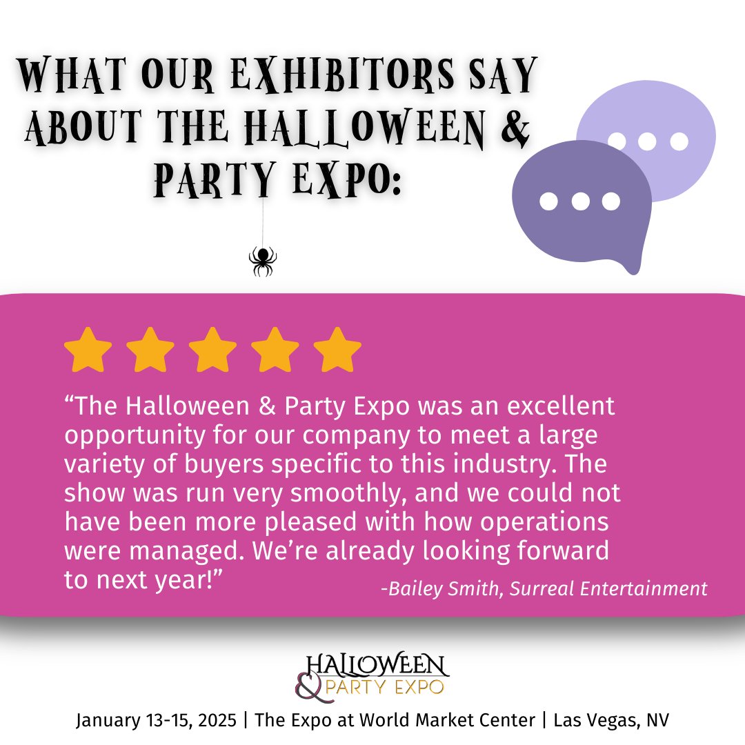 Halloween & Party Expo tweet media